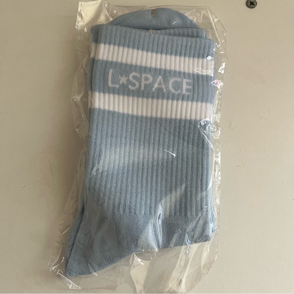Lspace Light Blue Socks